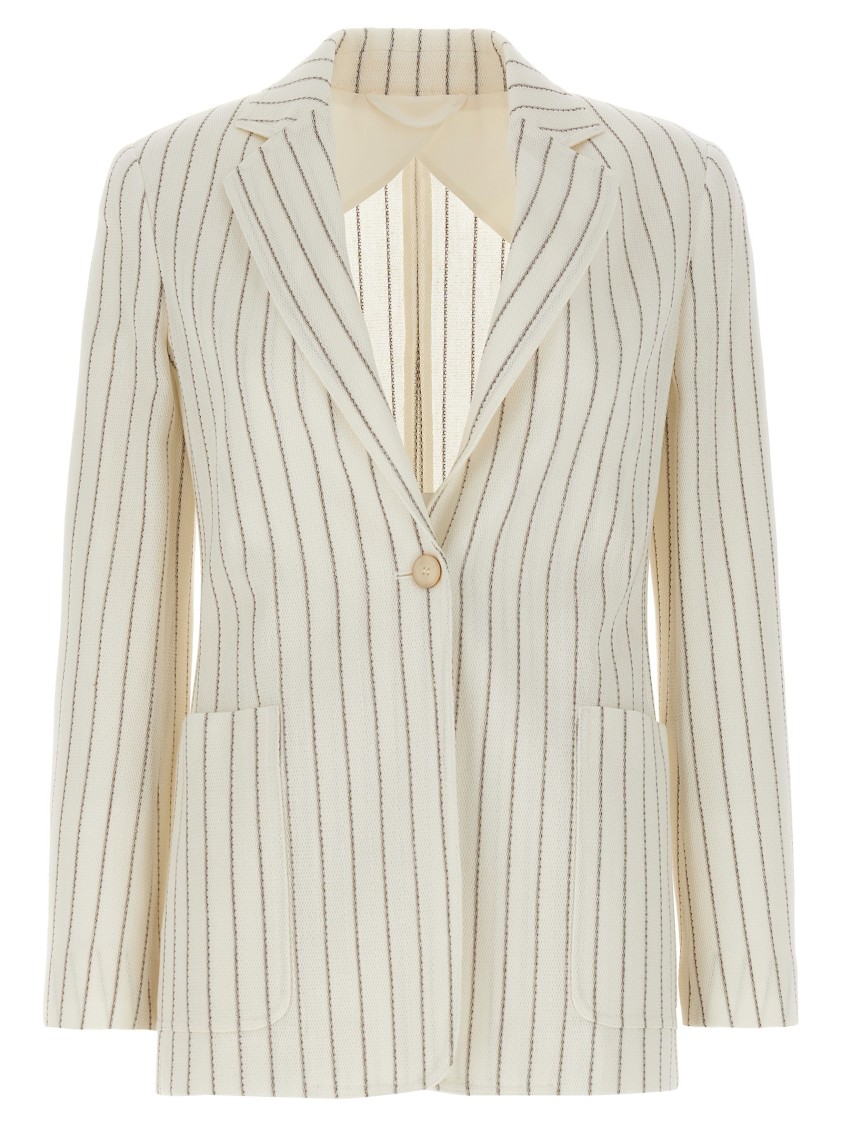 ジャケット Max Mara 'Jadi' blazer Max Mara 'Jadi' Blazer in Neutrals | THE LIST