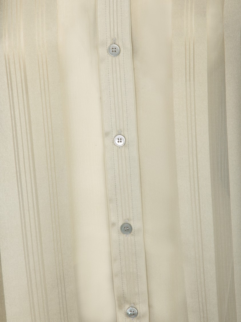 Shop Stella Mccartney Relaxed Fit Button-down White Shirt