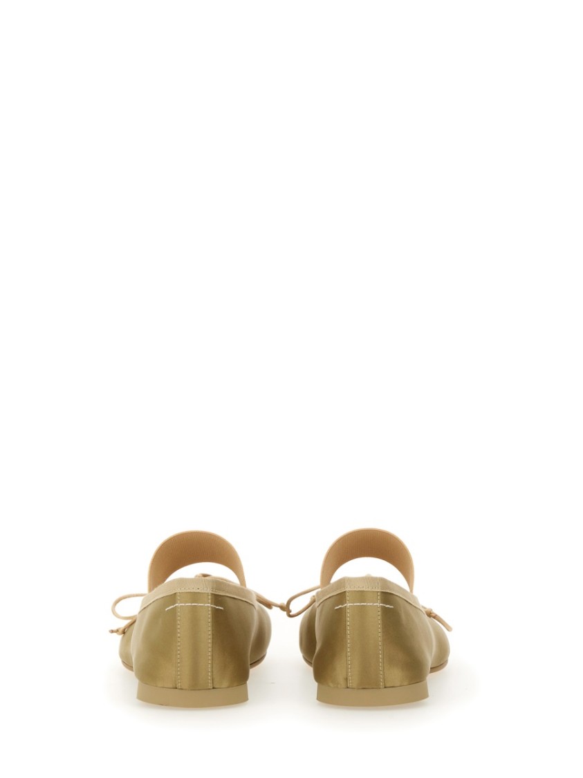 Shop Mm6 Maison Margiela Mm6 By Maison Margiela Anatomical Dancer Shoes In Neutrals