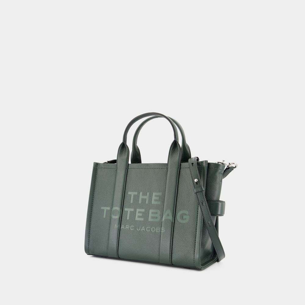 Marc Jacobs The Medium Tote - Leather - Green In Green