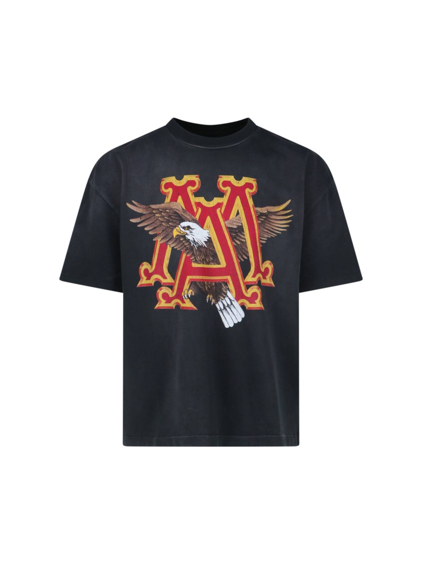 Amiri Ma Eagle' Logo T-shirt – Black
