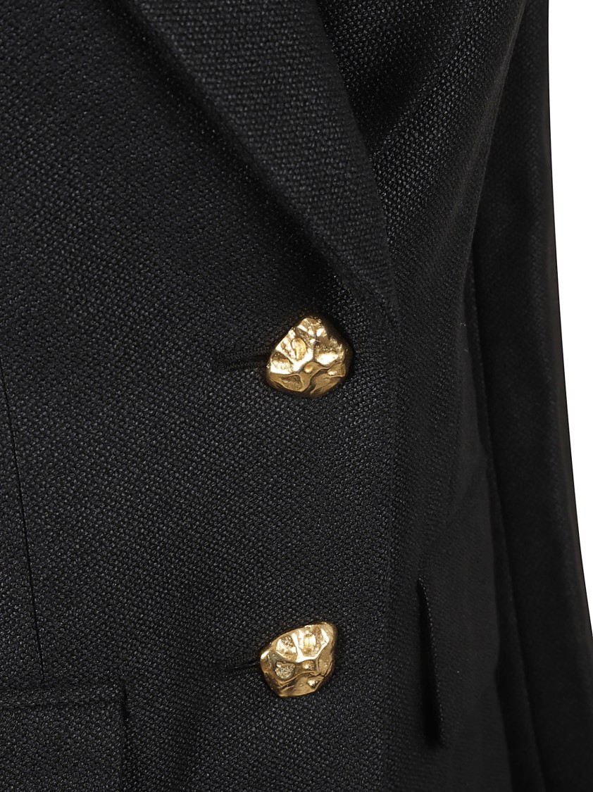 Chloé Structured Black Tailored Jacket In Black