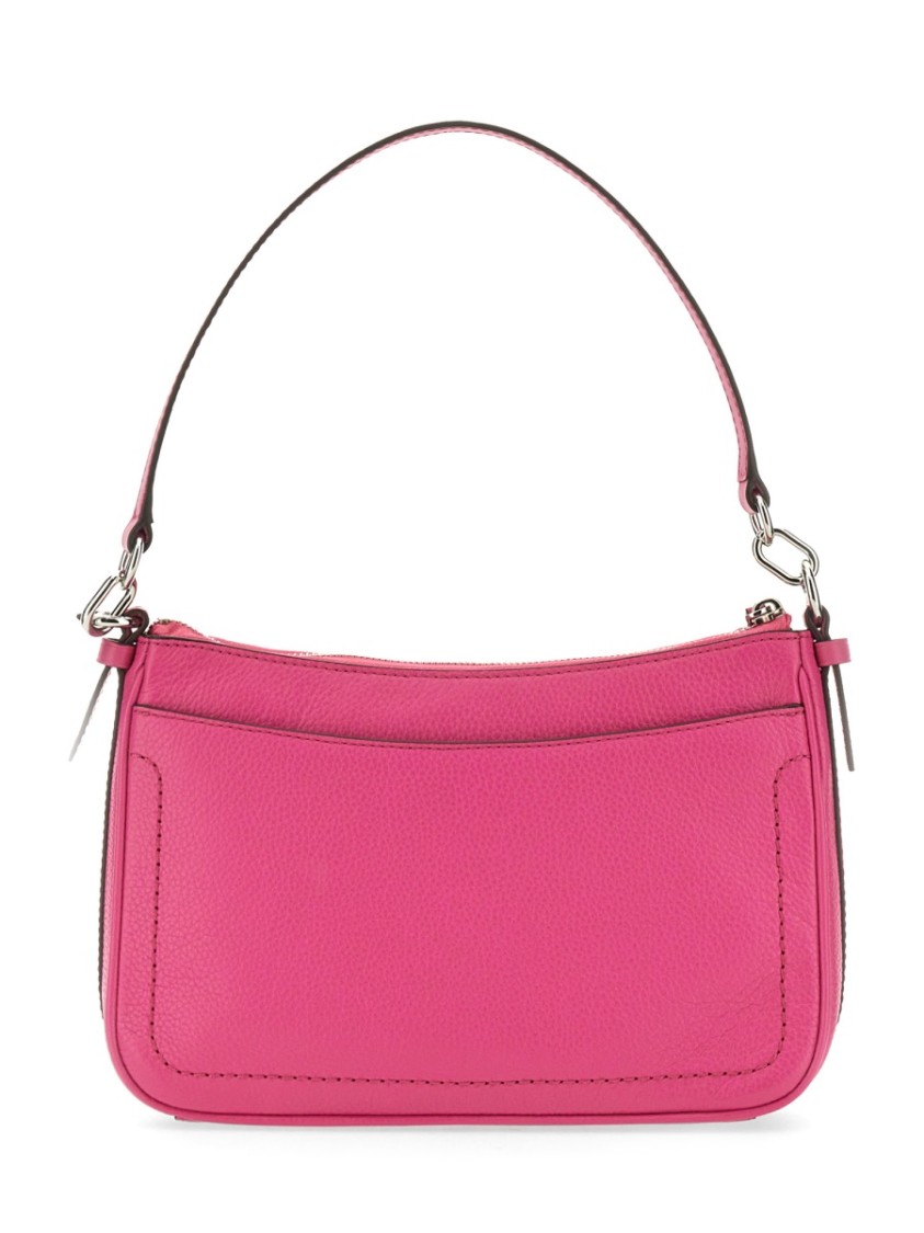 MICHAEL MICHAEL KORS MICHAEL MICHAEL KORS TEXTURED LEATHER BAG WITH ADJUSTABLE SHOULDER STRAP AND LOGO DETAIL