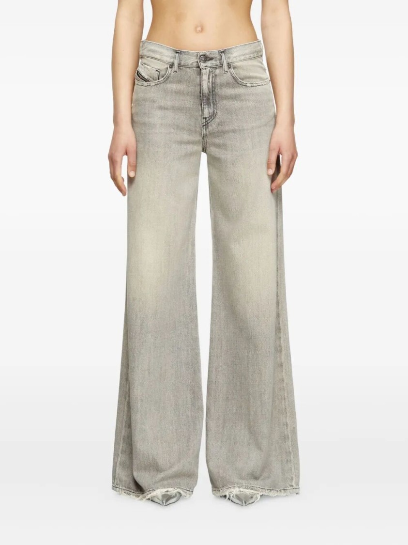 Diesel 1978 D-akemi Jeans In Gray
