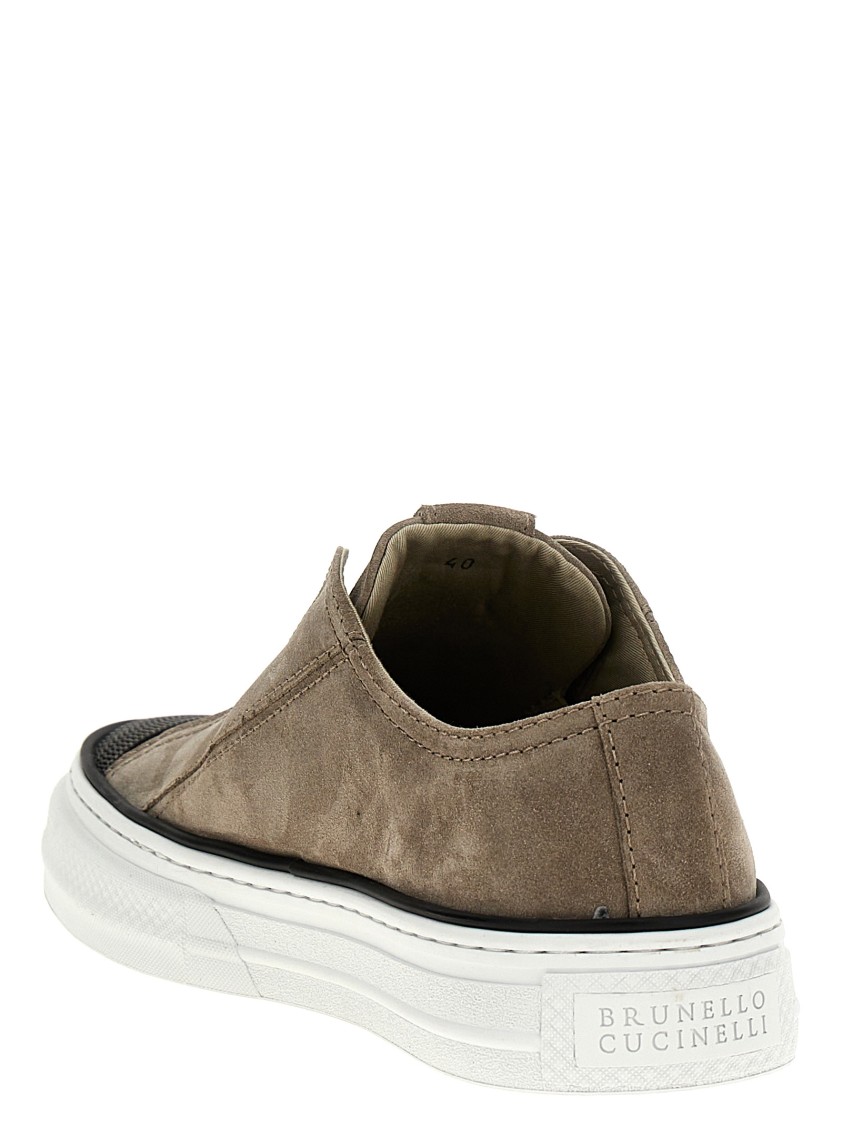 Brunello Cucinelli 'precious Toe' Sneakers