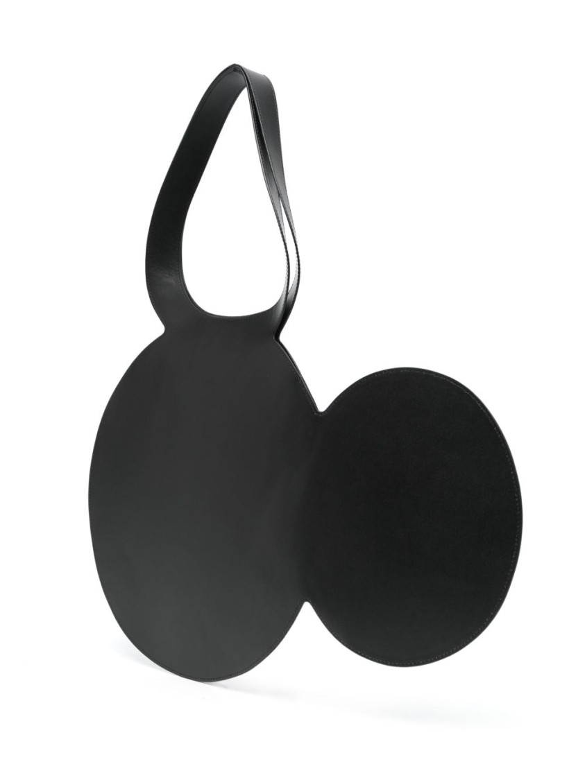 COPERNI COPERNI MICKEY MOUSE-INSPIRED BLACK CALFSKIN TOTE BAG