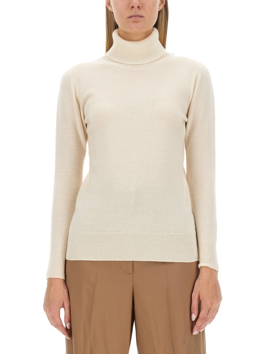 Shop Fabiana Filippi Slim Fit Cashmere Sweater