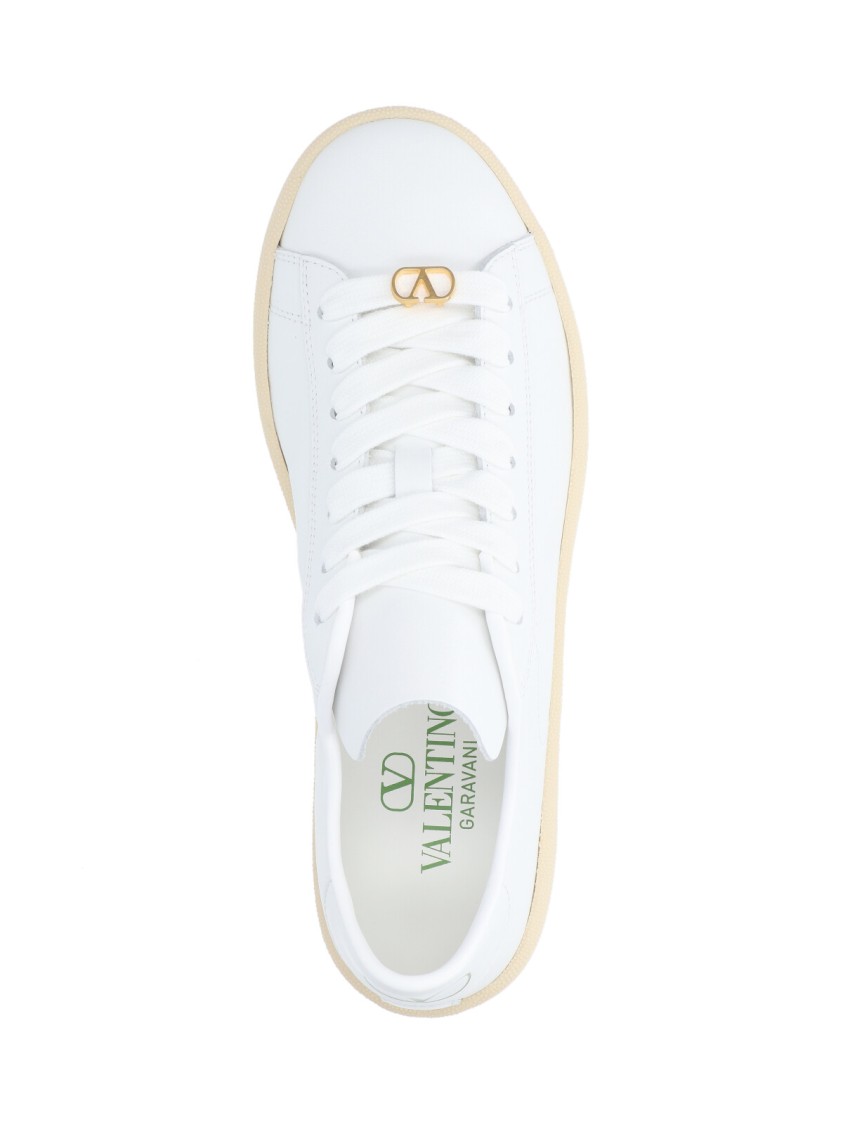 Valentino Royco Leather Sneakers