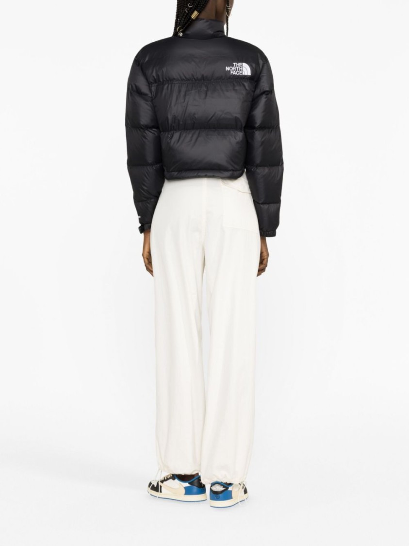 THE NORTH FACE THE NORTH FACE CROPPED PUFFER PARKA WITH FUNCTIONAL ZIPPER