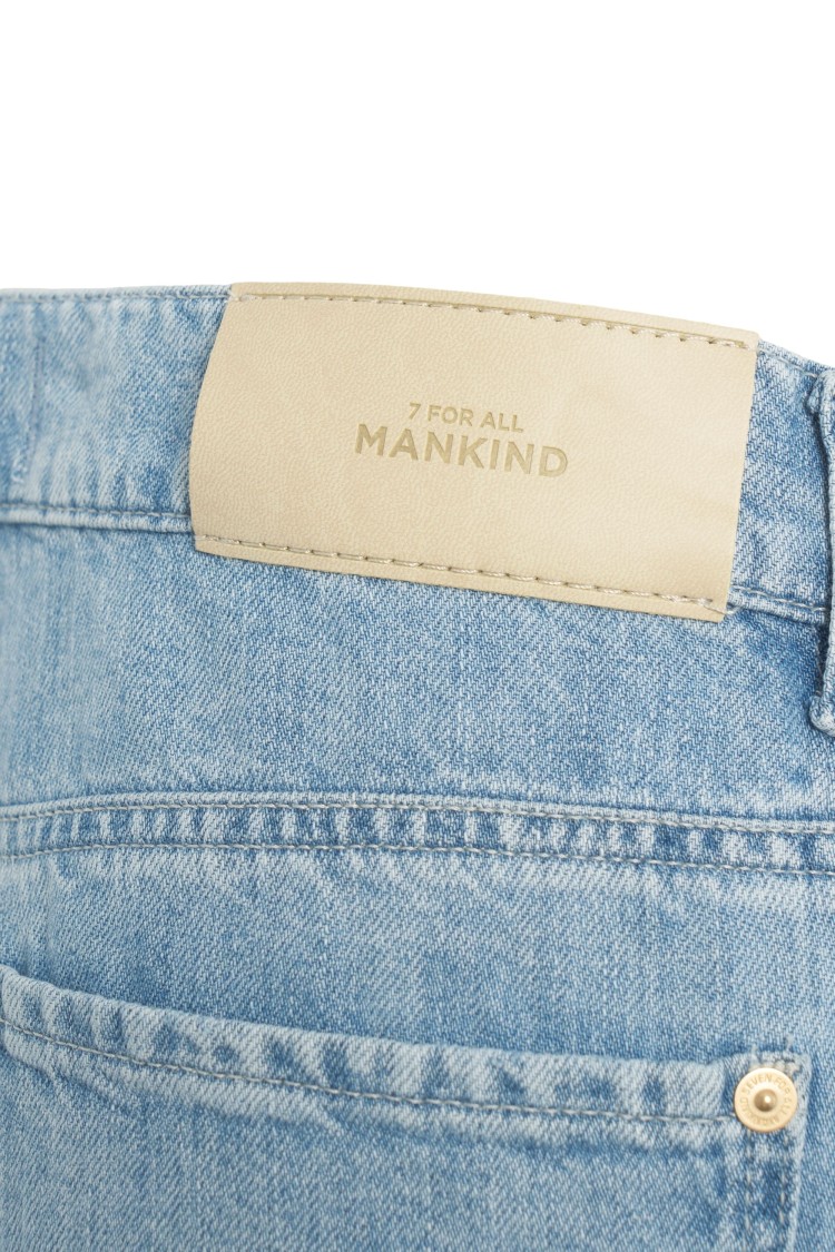Shop 7 For All Mankind High-waisted Flared Wide Leg Jeans 'willow' In Blue