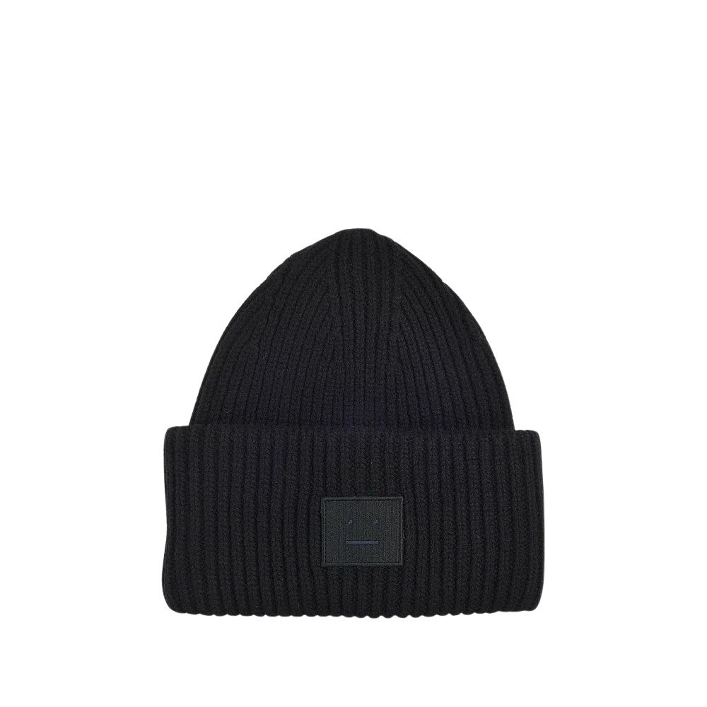 ACNE STUDIOS ACNE STUDIOS HAT - BLACK - WOOL 