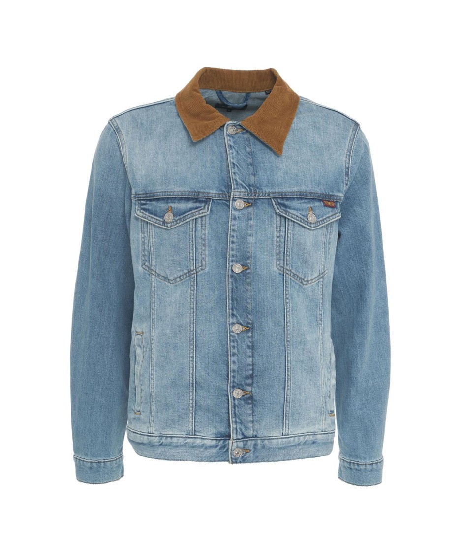 7 FOR ALL MANKIND 7 FOR ALL MANKIND LIGHT BLUE DENIM JACKET
