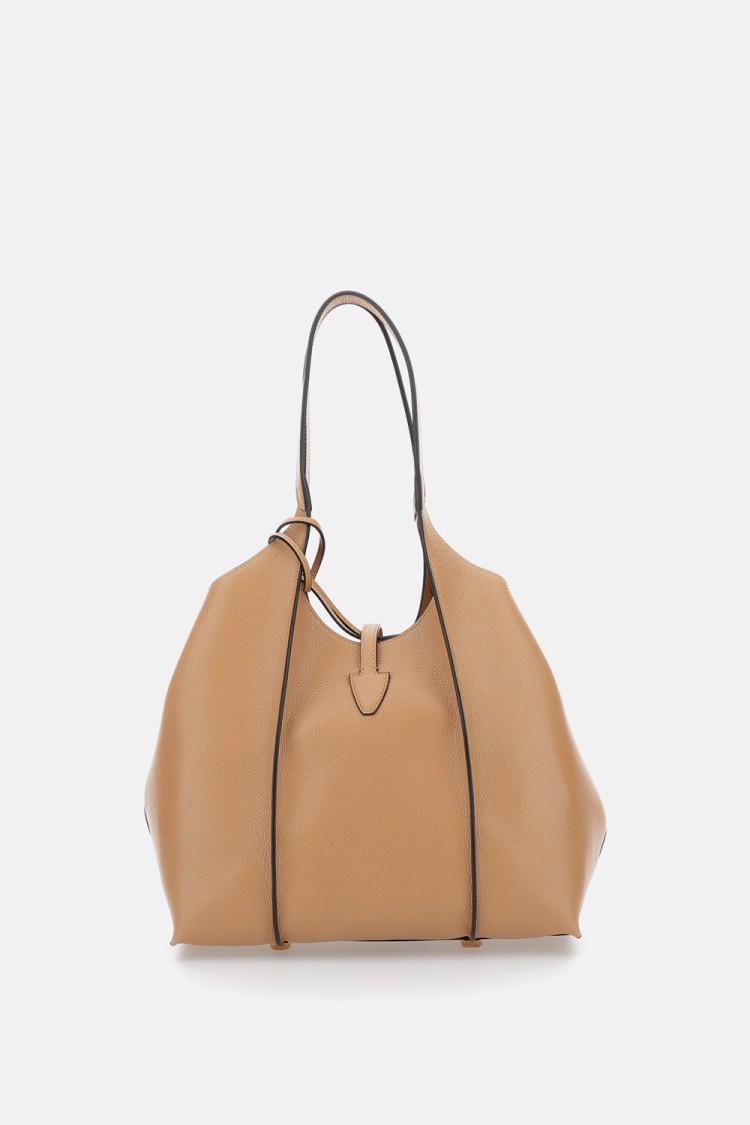Tod's Tsb Small Shopping Bag In Brown