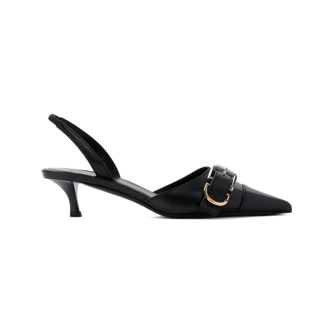 ジバンシィ Givenchy Voyou 45mm Slingback Sandals Givenchy Voyou 45Mm Slingback Black Bull Leather | THE LIST