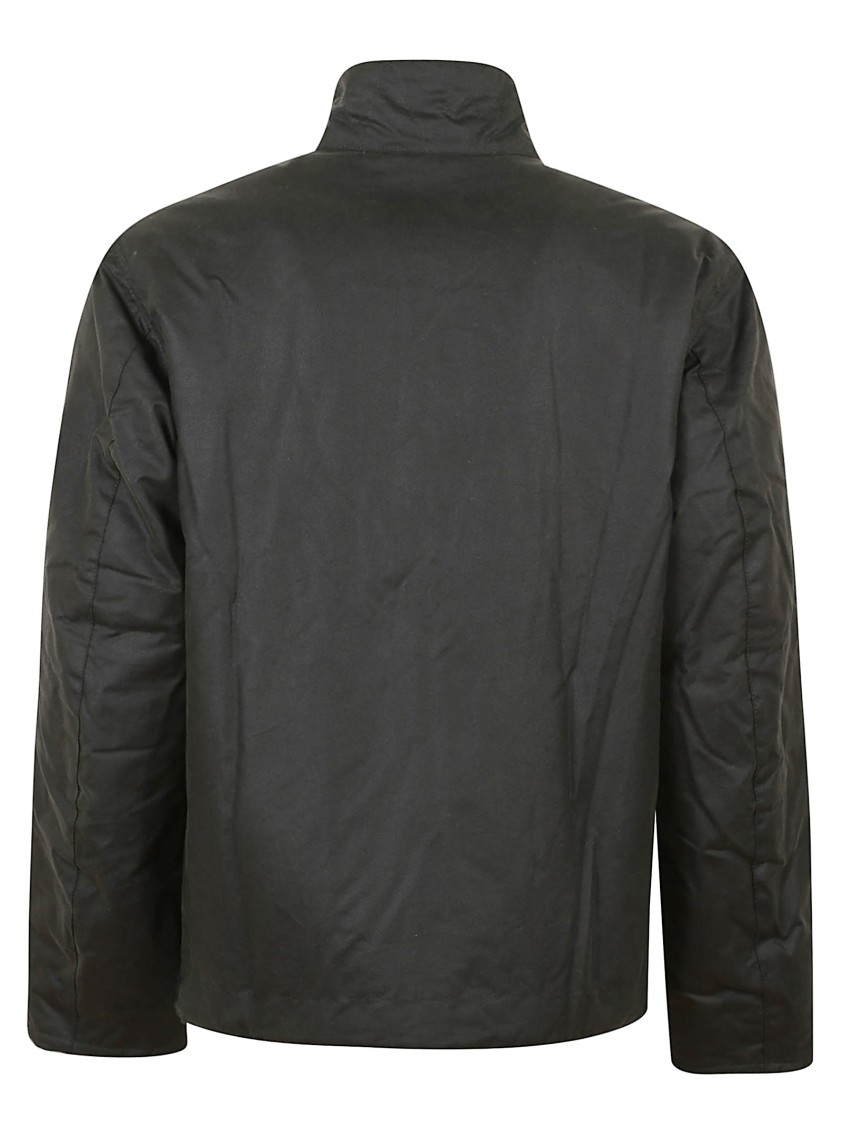 Barbour Mayburn Wax Jacket In Green