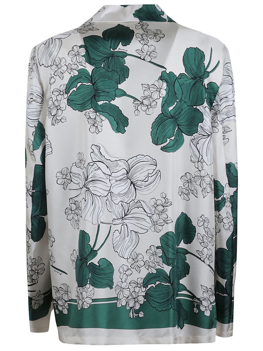 P.a.r.o.s.h Fantasy Silk Twill Jacket In Multi