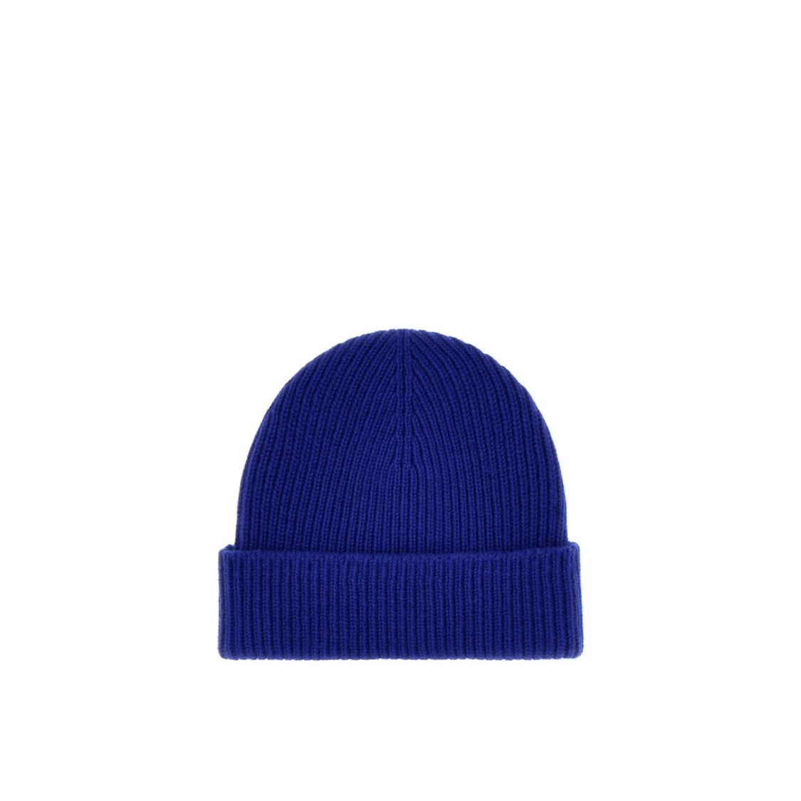 Burberry Cashmere Beanie Hat Men In Blue