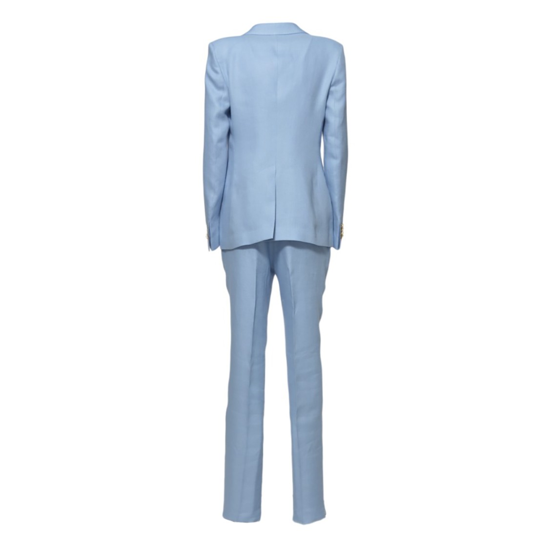Tagliatore Light Blue Linen T-paris Suit In Blue