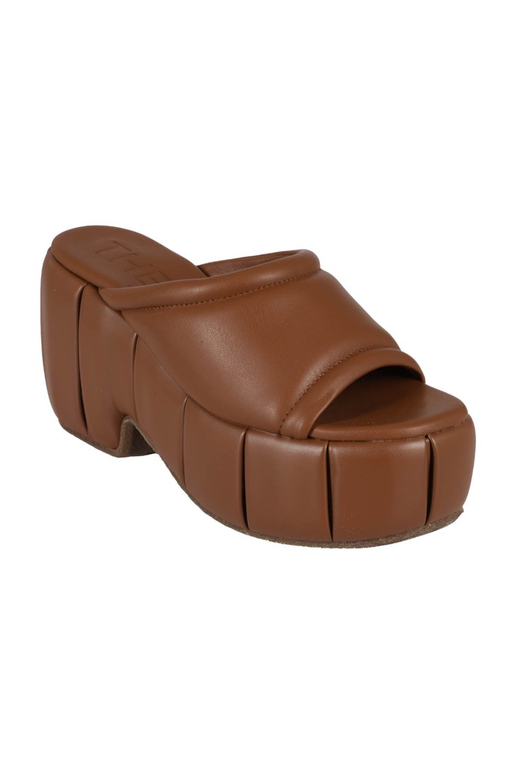 Themoirè Cassiope Vegan Fabric In Brown