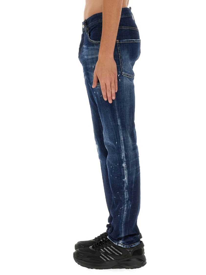 Dsquared2 Cool Guy Slim Fit Jeans In Black
