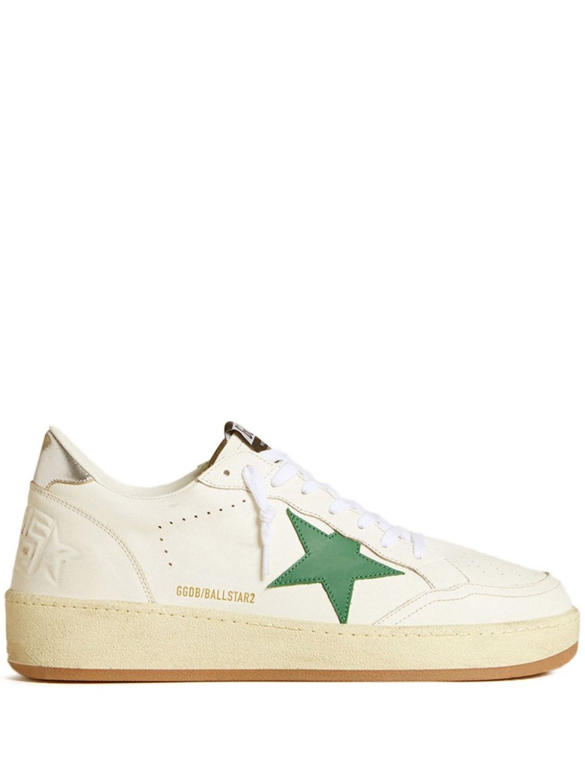 Shop Golden Goose White Low-top Sneakers