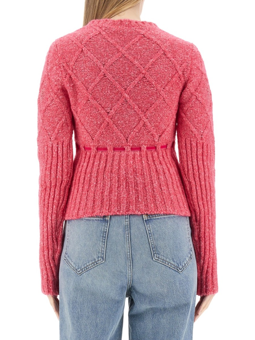 Cormio Oma 5 Embroidered Wool Blend Sweater