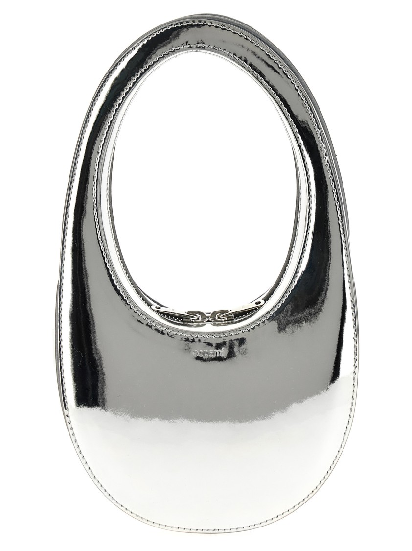 Coperni Mini Swipe Bag In Gray