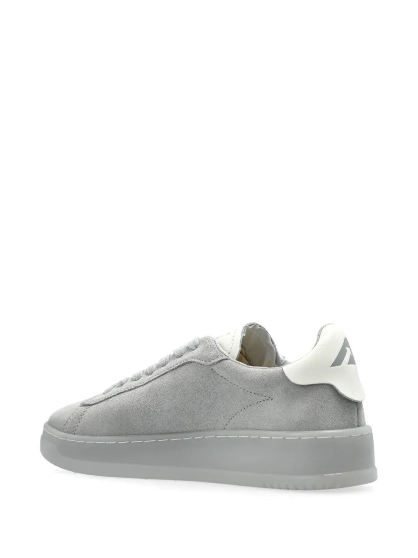 Autry Timberwolf Grey Dallas Low Sneakers In Gray