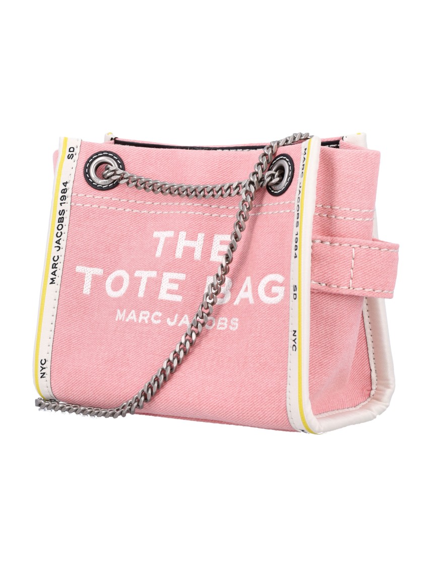 MARC JACOBS MARC JACOBS THE MINI TOTE BAG DENIM