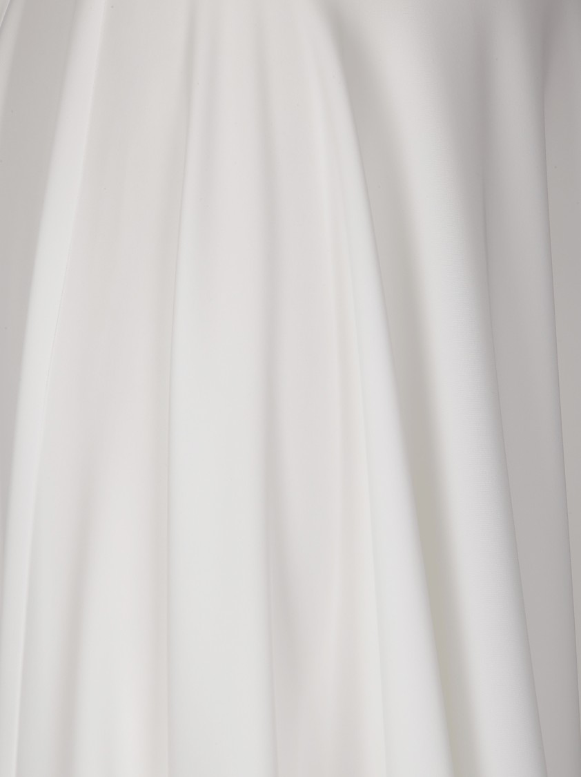 Stefano Mortari Flowing Half-circle Skirt In White