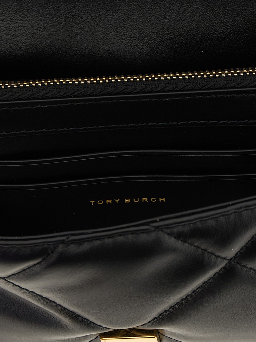 Tory Burch Kira Diamond Wallet On Chain In Black