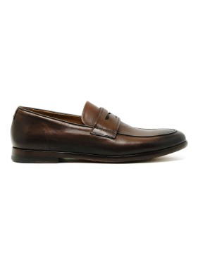 フラットシューズ Doucal's Refined Grey Leather Loafers With Modern Sole Doucal's Refined Grey Leather Loafers With Modern Sole