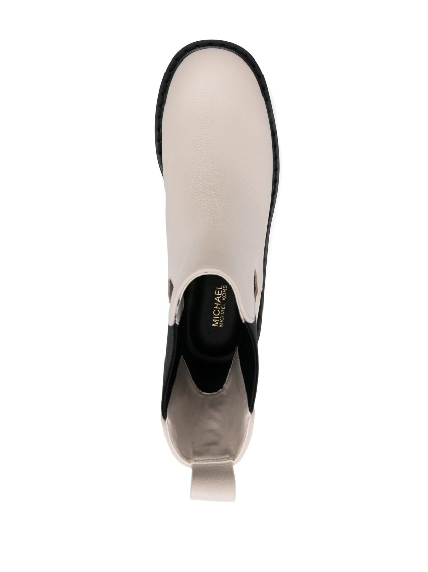 Michael Kors Asher Flat Bootie In Neutral