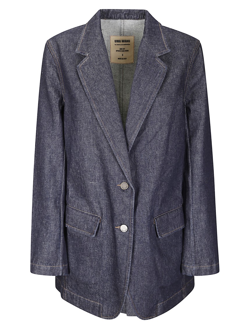 Uma Wang Jane Jacket In Blue
