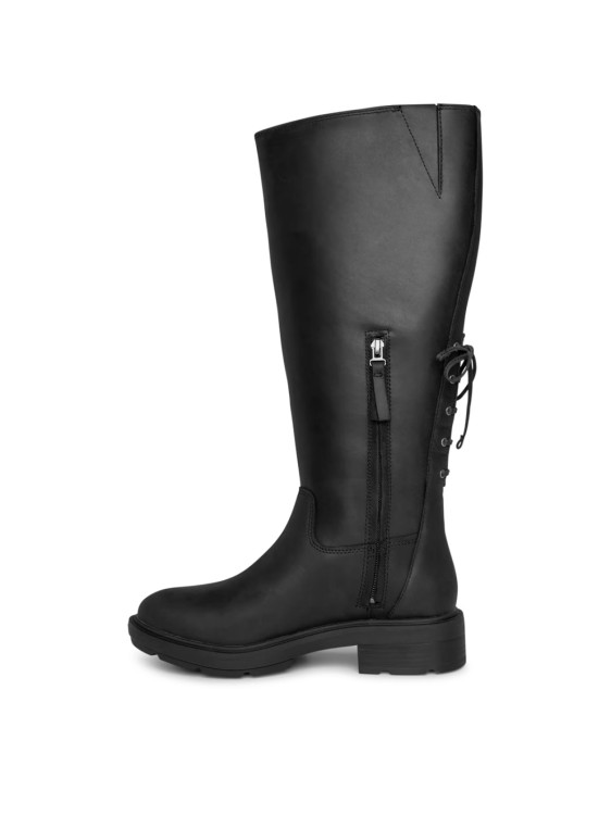 Timberland Brimfield Tall Zip Up Boots in Black | THE LIST
