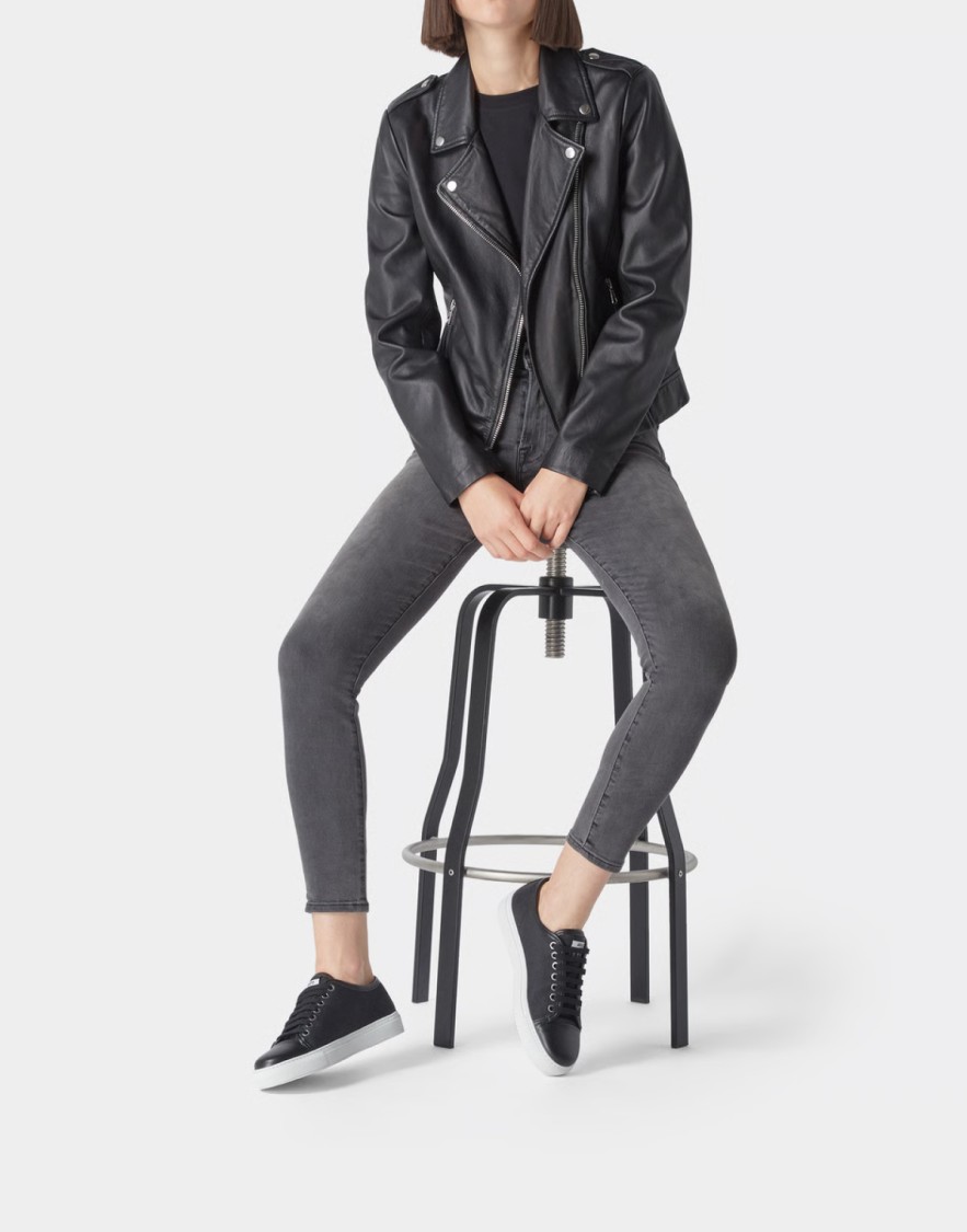 Axel Arigato Cap Toe Sustainable Sneakers In Black