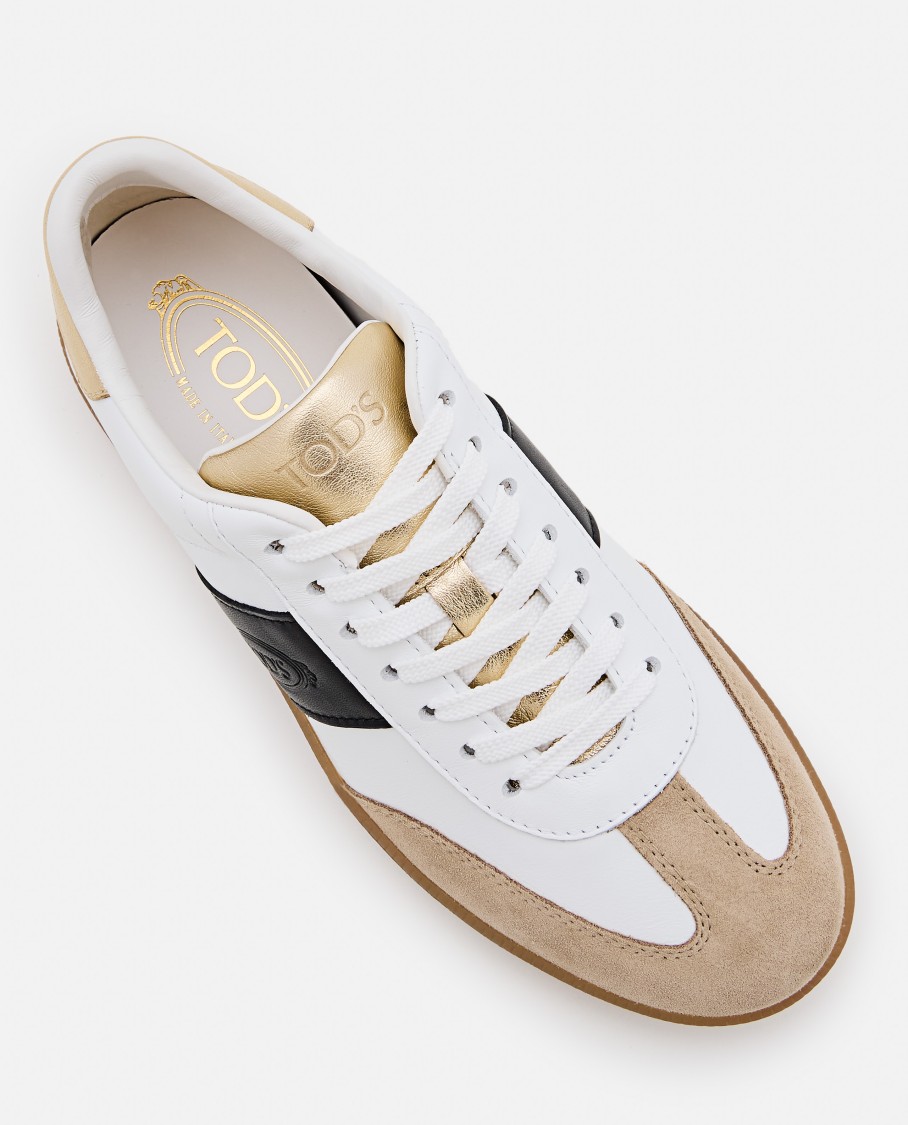 Tod's Cassetta Legg Sneakers In White