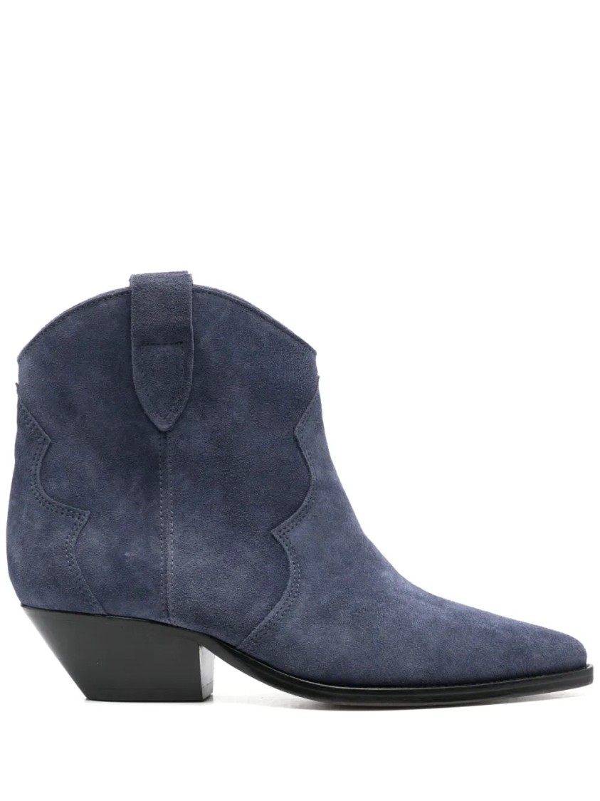 Isabel Marant 45mm Dewina Boots In Brown