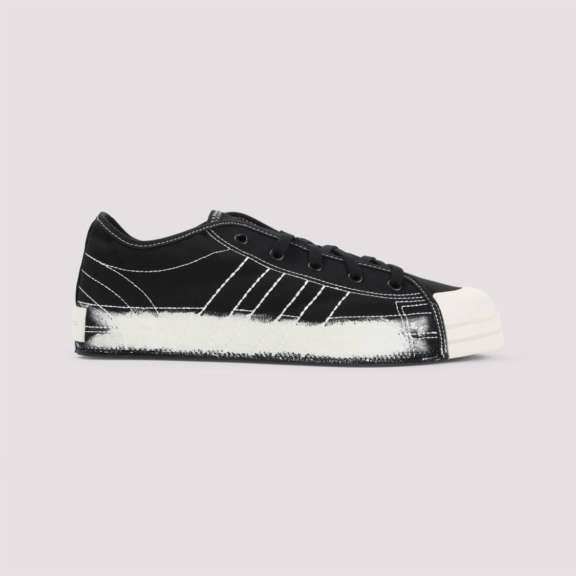 Shop Y-3 Nizza Sneakers In Black