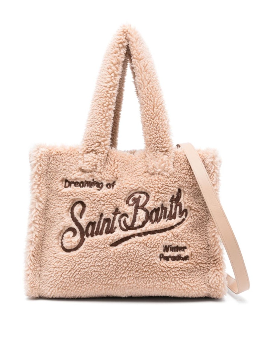 Mc2 Saint Barth Shoulder Bags In Neutrals