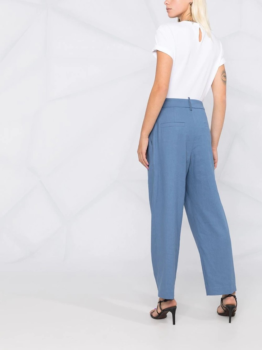 Brunello Cucinelli Stretch Cotton Jersey T-shirt With Precious Faux-layering In White