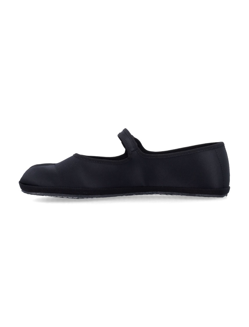 Drogheria Crivellini Black Satin Ballet Flats