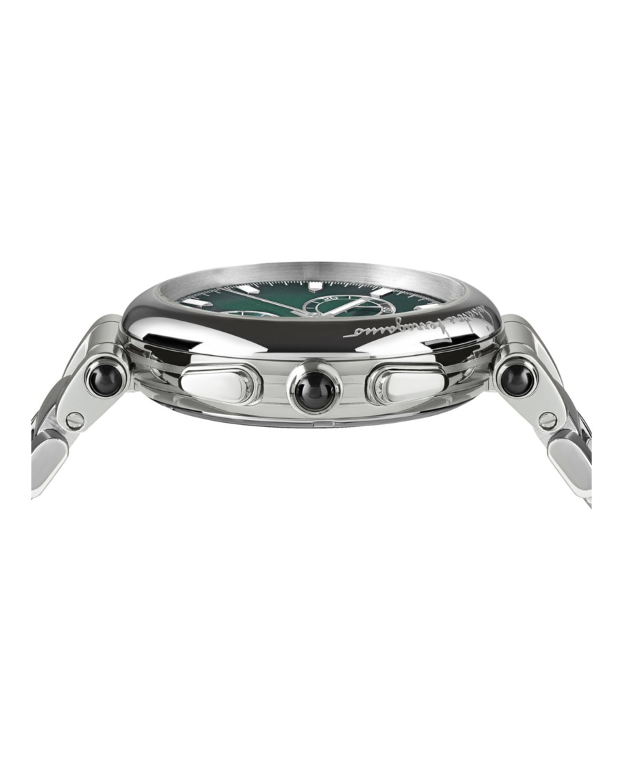 Ferragamo Idillio Chrono Bracelet Watch In Metallic