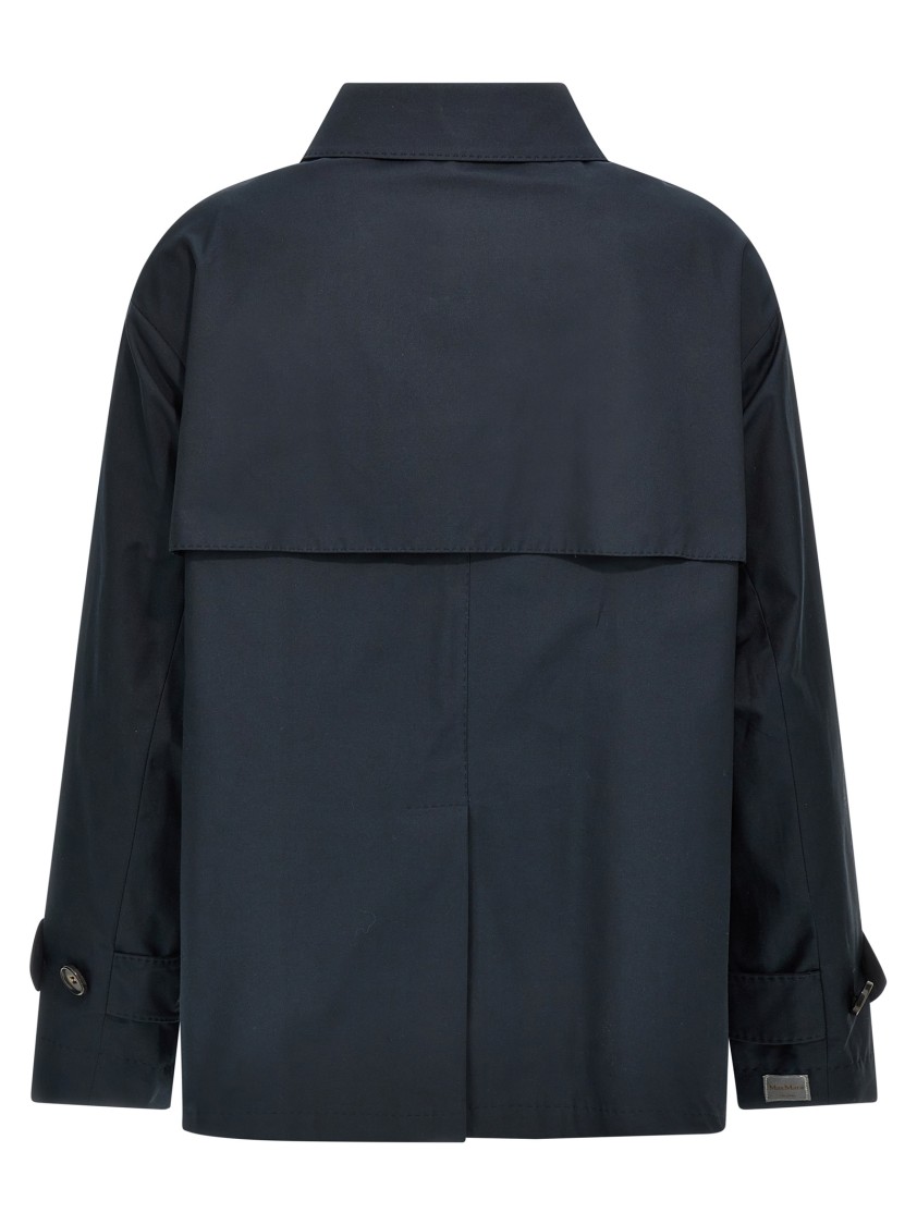 Max Mara 'zeno' Short Trench Coat