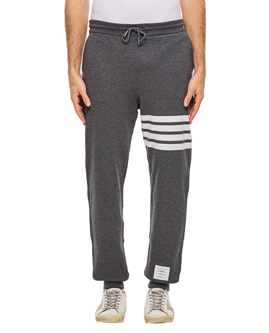 Thom Browne Classic Loopback 4-bar Sweatpants