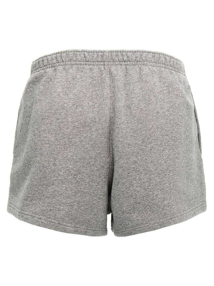 ショートパンツ T BY ALEXANDER WANG 'Running' shorts Gray Gray Logo Cotton Running Shorts by alexanderwang.t on Sale