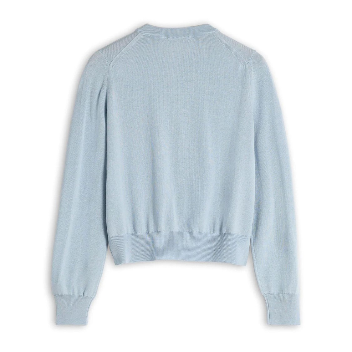 Maison Kitsuné Classic Cardigan Sweater In Blue