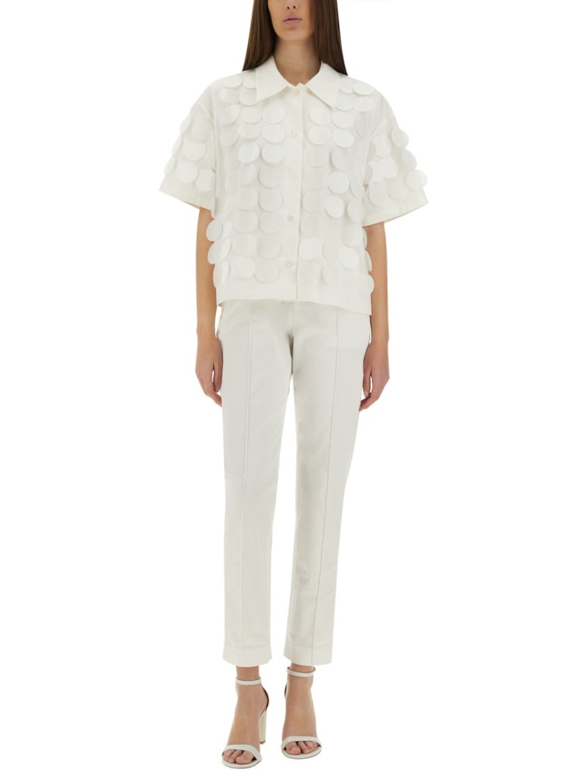 Msgm Paillette-embellished Shirt
