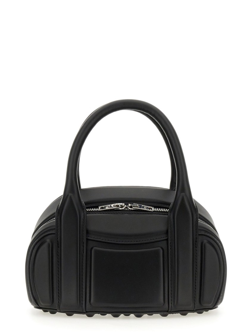Alexander Wang Women Black Nappa Leather Roc Small Handbag In Black
