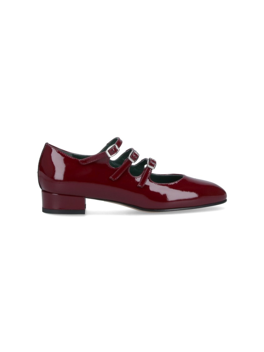 CAREL CAREL "ARIANA" MARY JANE PUMPS – BORDEAUX 